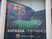 Barcelona 2011-09-22 Ingang Camp Nou Experience : Barcelona, vakantie